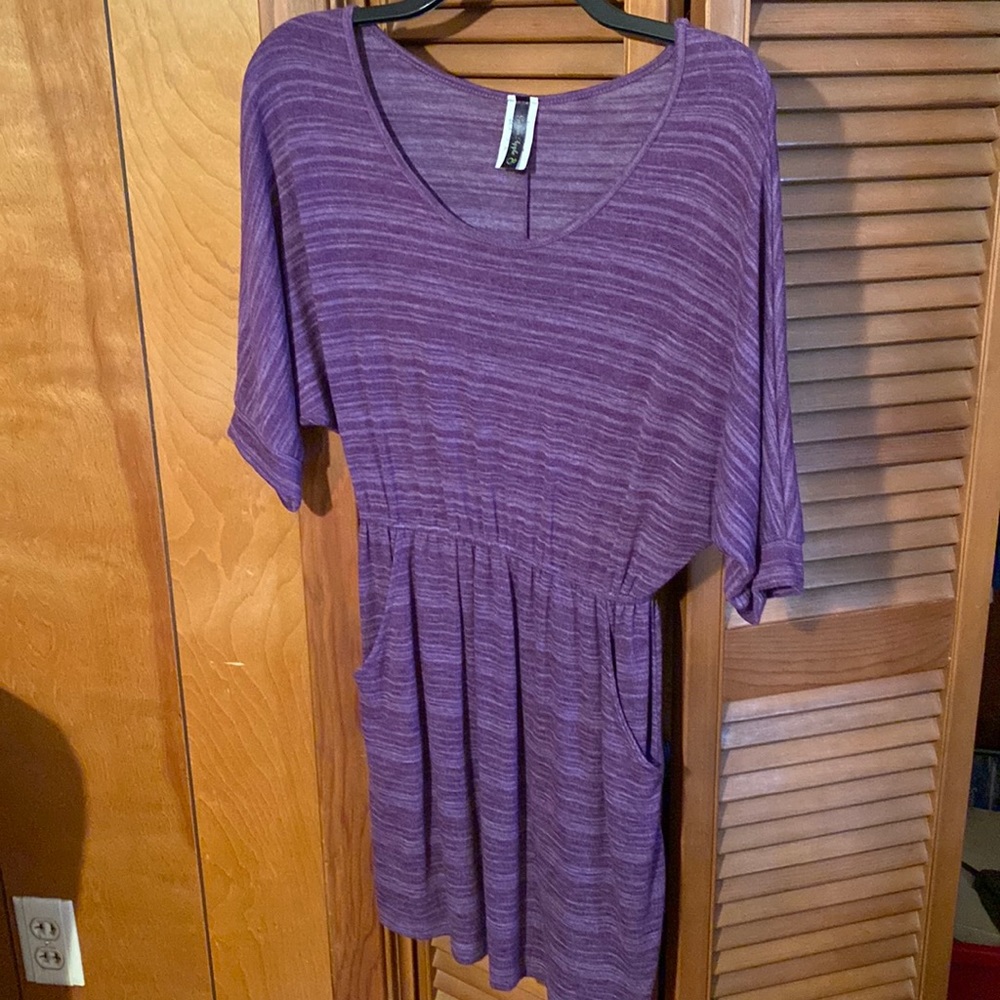 Purple dress